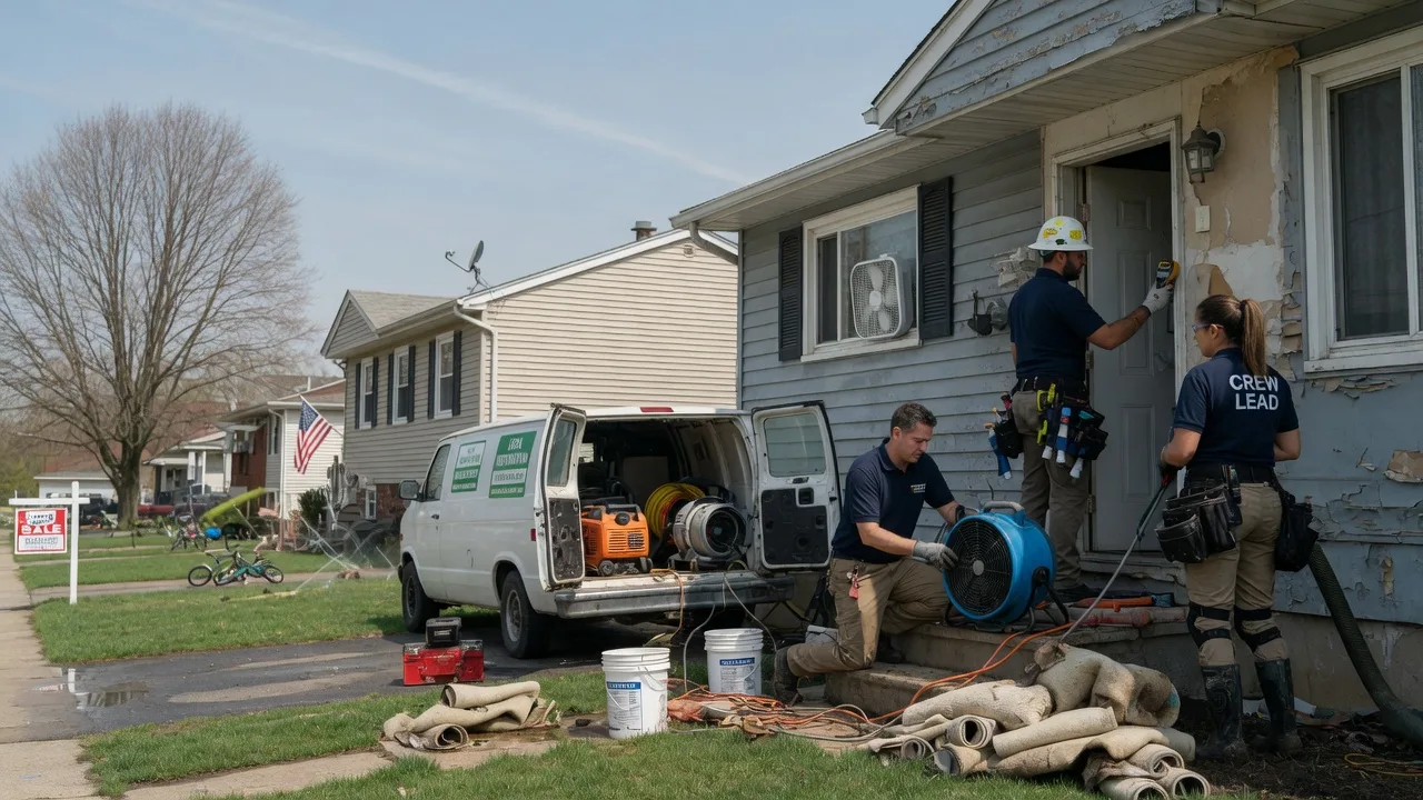 Flood Cleanup in Trout Creek, MI near me